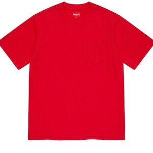 Supreme Laser Cut S Logo Pocket tee size medium